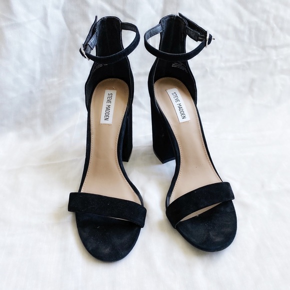 Steve Madden Frame Ankle Strap Block Heel Sandals - Picture 2 of 7